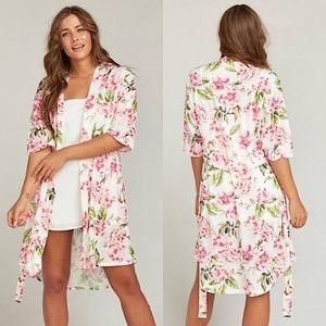 Show Me Your Mumu Brie Gardens of Bloom Floral Robe